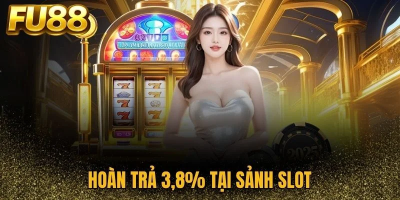Tận hưởng ưu đãi hoàn trả hấp dẫn tại sảnh slot FU88
